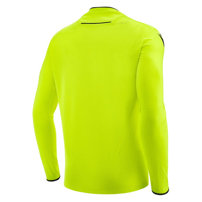 UEFA 2023/25 referee shirt neon yellow