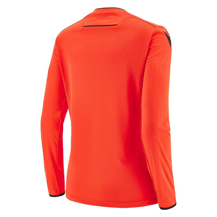 Camiseta árbitro UEFA 2023/25 rojo manga larga mujer