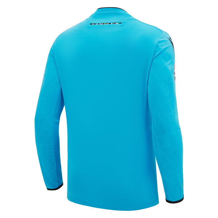 UEFA European Championship 2024 Referee Shirt - Neon Blue - Long Sleeves