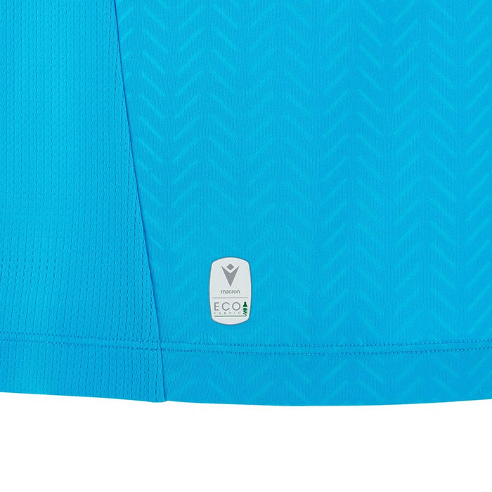Macron Referee Shirt Ponnet Eco - Neon Blue - Long Sleeves