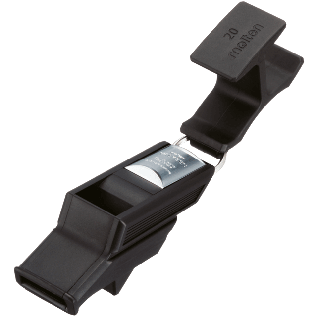 Molten Scheidsrechtersfluitje Valkeen met vingergrip kopen? - Scheidsrechters.nl