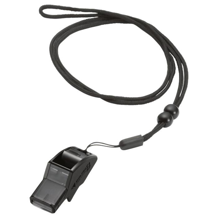 Molten Scheidsrechtersfluitje Dolfin Basketbal Zwart kopen? - Scheidsrechters.nl