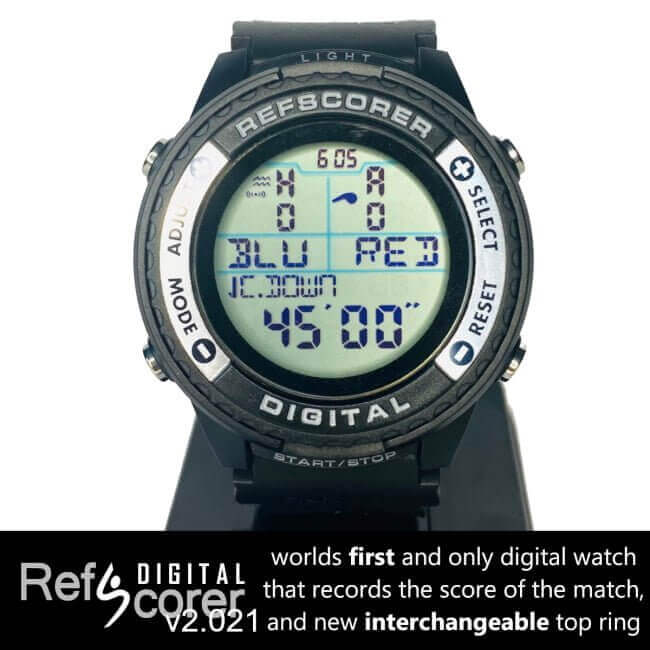 RefScorer Digitaal Horloge v2.021 Scheidsrechtershorloge - Scheidsrechters.nl
